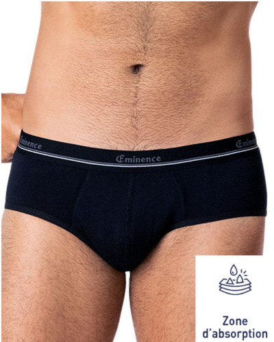 Slip anti fuite urinaire Eminence Tech + (Noir)