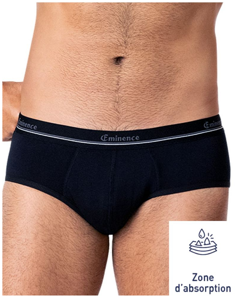 Ropa interior Eminence Tech + incontinencia urinaria (Negro)