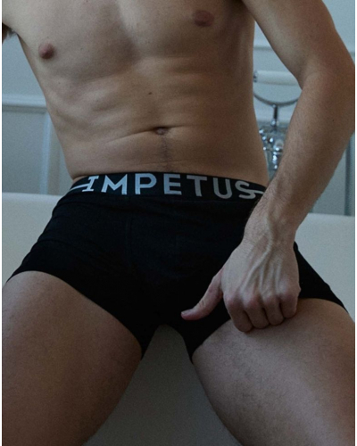 Boxer Impetus Stretch Algodón (Negro)