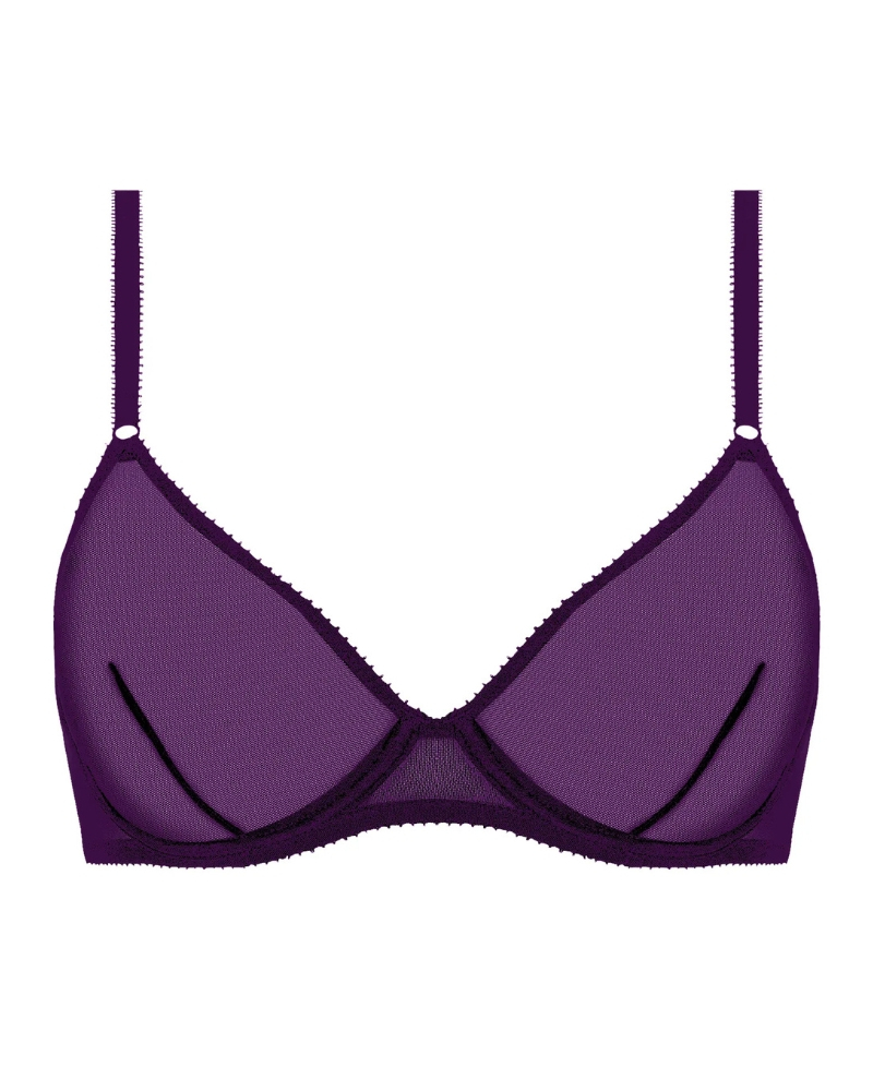 Underwired bra Lise Charmel Révélation Beauté (Purple Désir)