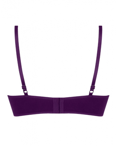 Padded strapless bra Lise Charmel Sensation Plaisir (Purple Désir)