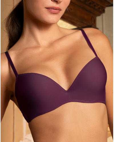 Soutien-gorge bandeau coque Lise Charmel Sensation Plaisir (Purple Désir)
