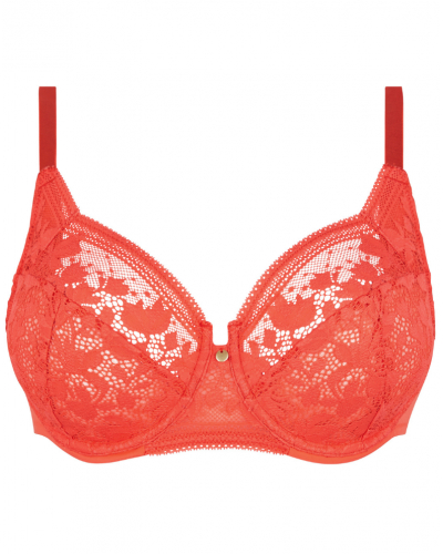 Soutien-gorge armatures classique Sans Complexe Suzie (Orange corail)
