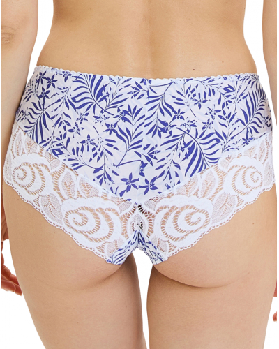 Shorty Sans Complexe Amélie Print (Feuillage Bleu)