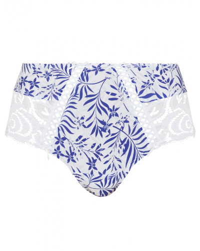 Shorty Sans Complexe Amélie Print (Feuillage Bleu)