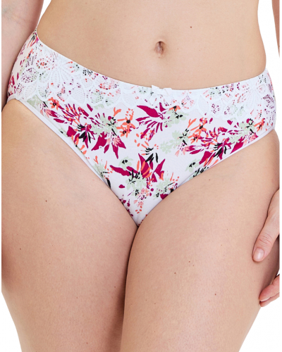 Slip en coton bio Sans Complexe Flora (Bouquets Clairs)