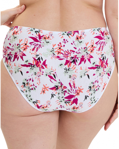 Slip en coton bio Sans Complexe Flora (Bouquets Clairs)