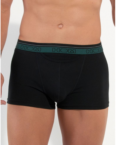 Lot de 2 boxers en coton HOM Tiago (Noir)