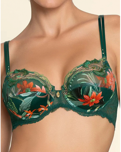 Underwired bra Lise Charmel Tropique en Fleurs (Nature Tropic)