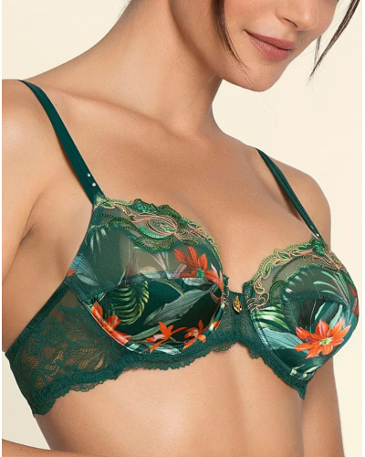 Underwired bra Lise Charmel Tropique en Fleurs (Nature Tropic)