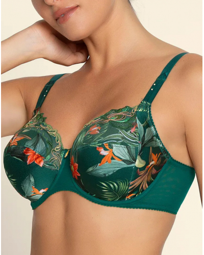 Sujetador con aros bienestar Lise Charmel Tropique en Fleurs (Nature Tropic)