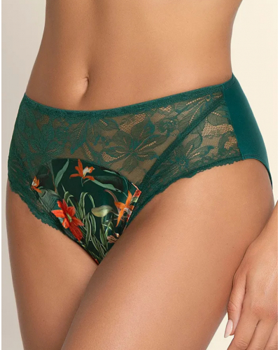 High waist brief Lise Charmel Tropique en Fleurs (Nature Tropic)