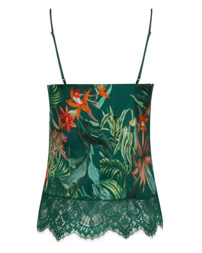 Camisole de seda Lise Charmel Tropique en Fleurs (Nature Tropic)