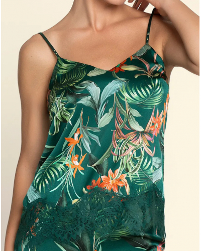 Silk top Lise Charmel Tropique en Fleurs (Nature Tropic)
