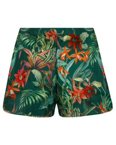 Pantalon corto de seda Lise Charmel Tropique en Fleurs (Nature Tropic)