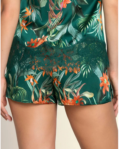 Short en soie Lise Charmel Tropique en Fleurs (Nature Tropic)