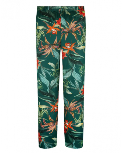 Pantalon en soie Lise Charmel Tropique en Fleurs (Nature Tropic)