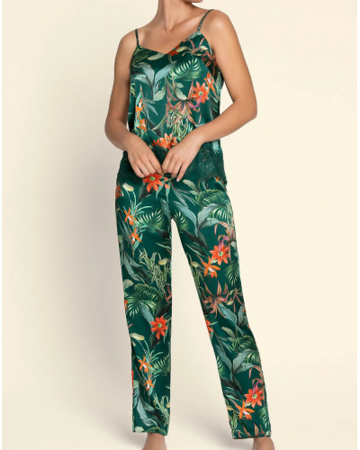 Silk pants Lise Charmel Tropique en Fleurs (Nature Tropic)