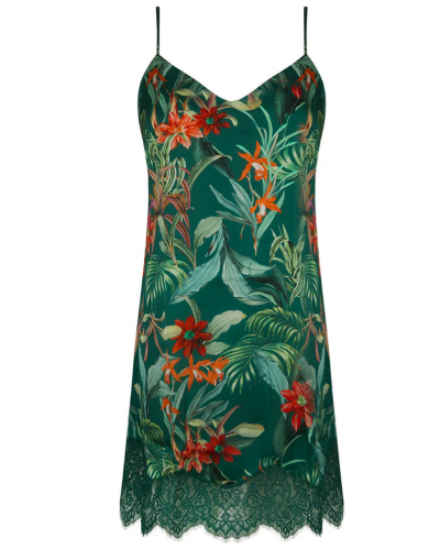 Camisón de seda Lise Charmel Tropique en Fleurs (Nature Tropic)