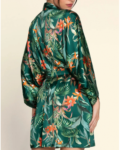 Silk kimono Lise Charmel Tropique en Fleurs (Nature Tropic)
