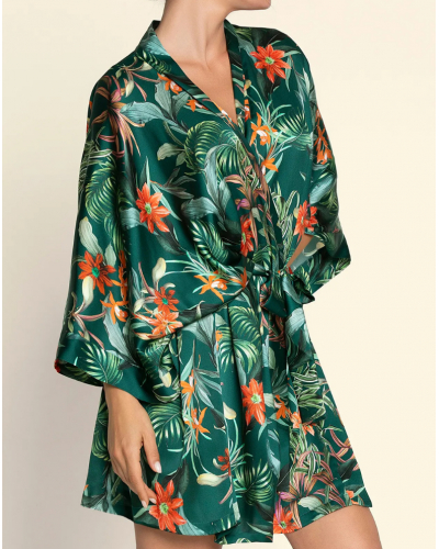 Kimono de seda Lise Charmel Tropique en Fleurs (Nature Tropic)