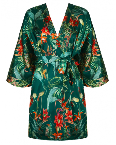 Kimono de seda Lise Charmel Tropique en Fleurs (Nature Tropic)