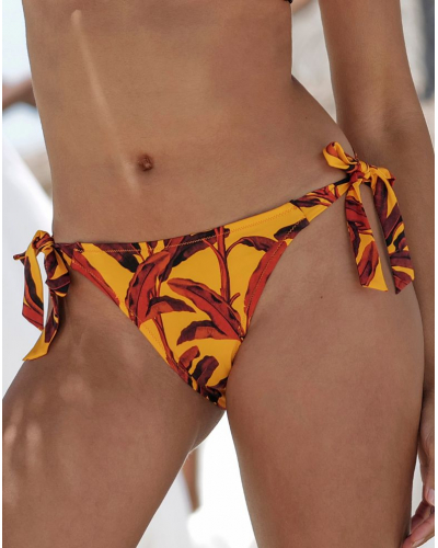 Slip de bain Antigel La Mélanésia (Jaune Banane)