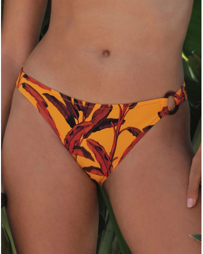 Slip de bain séduction Antigel La Mélanésia (Jaune Banane)