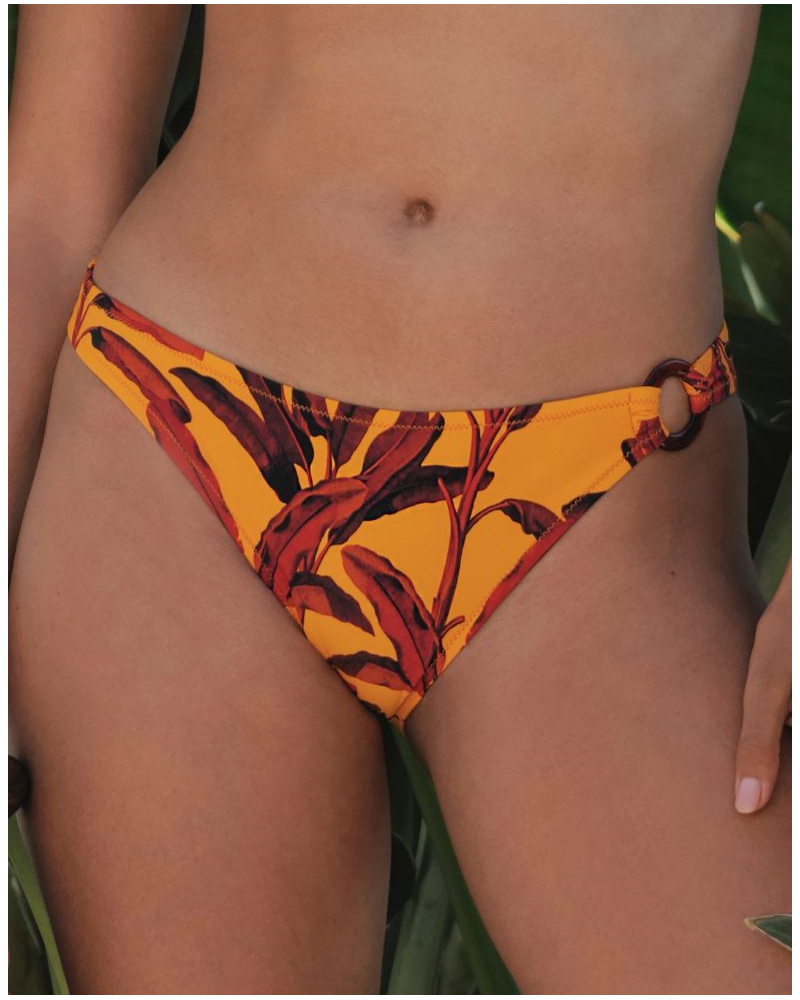 Bath brief seduction Antigel La Mélanésia (Jaune Banane)