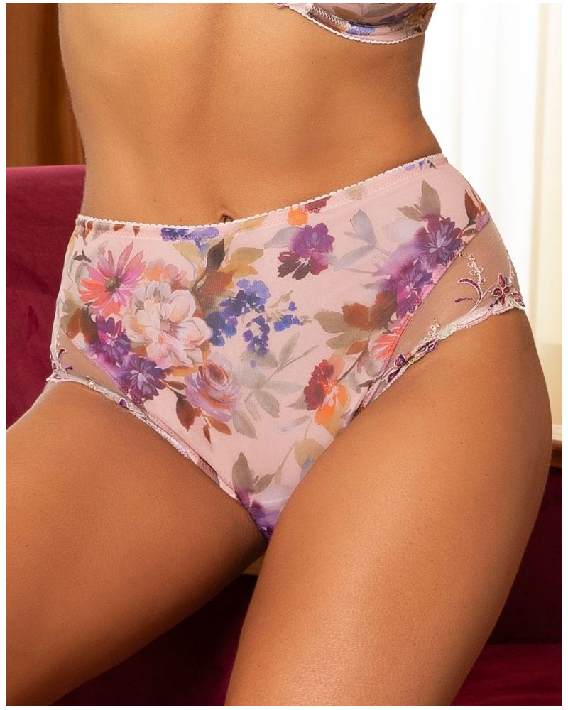 Slip taille haute Lise Charmel L'Hiver en Fête (Roses d'Hiver)