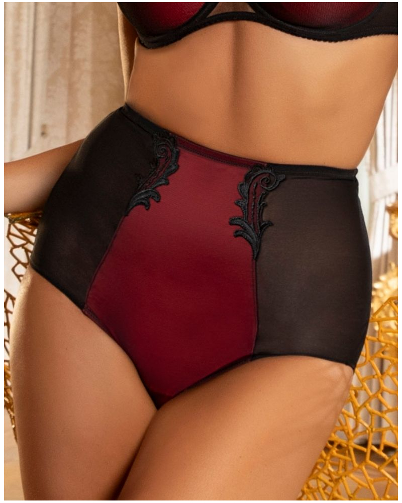 Slip taille haute Lise Charmel Bellissime Inconnue (Ombre Rouge)