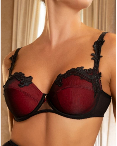 Soutien-gorge corbeille bien-être Lise Charmel Bellissime Inconnue (Ombre Rouge)