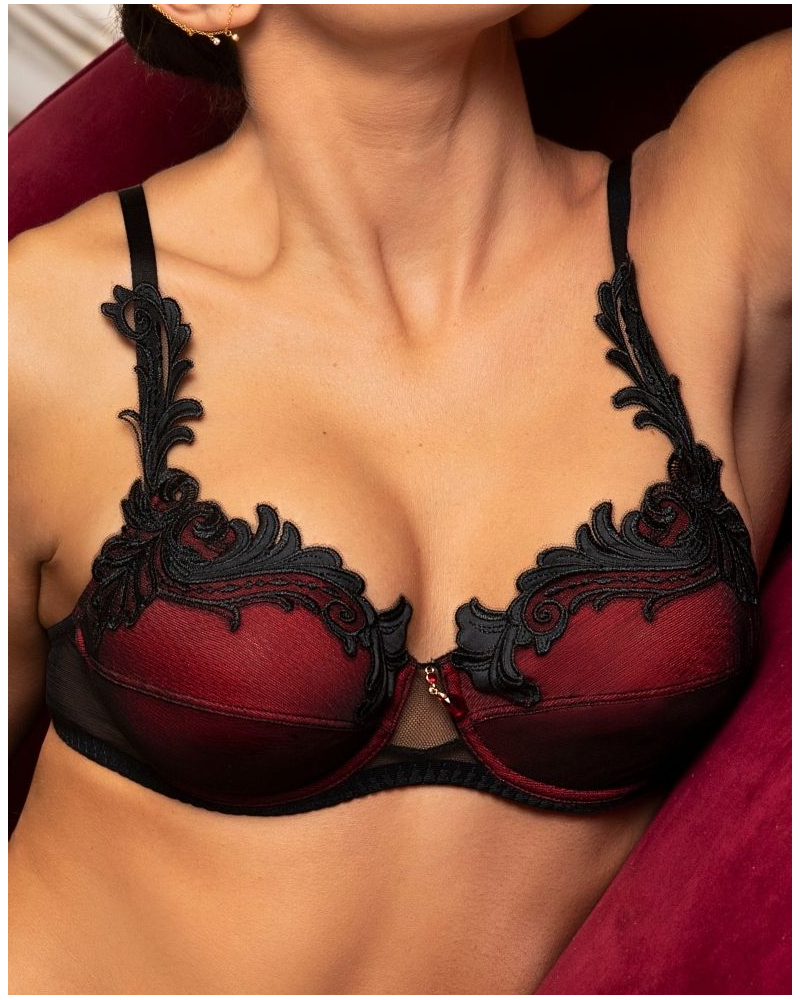 Sujetador con aros Lise Charmel Bellissime Inconnue (Ombre Rouge)