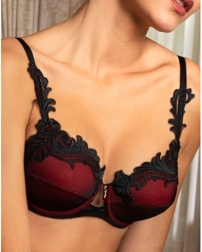 Underwired bra Lise Charmel Bellissime Inconnue (Ombre Rouge)