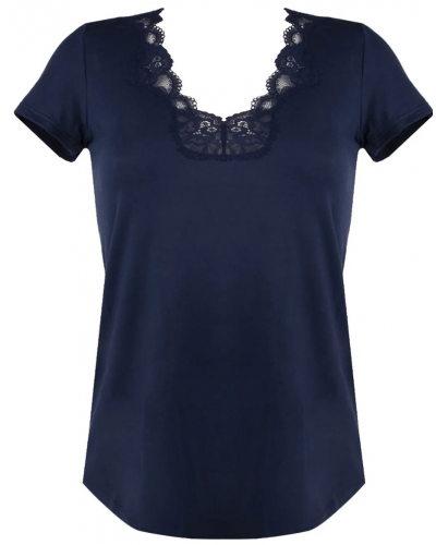 Camiseta de interior Mangas cortas Antigel Simply Perfect (Bleu Marine)