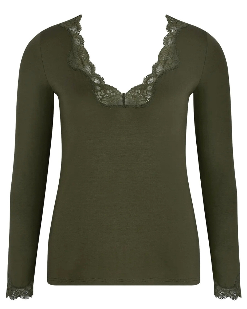 Tee shirt long sleeves V-neck Antigel Simply Perfect (Eclat Aventure)