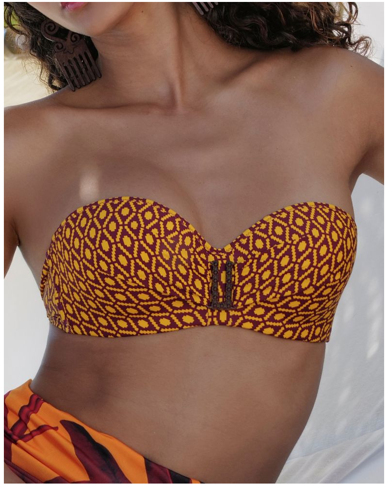 Bandeau de baño con copa Antigel La Papoue (Jaune Papou)