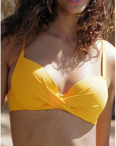 Padded bath bra Antigel La Chiquissima (Jaune Paille)