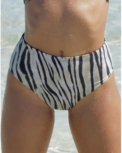 Slip de bain à revers Antigel La Tigre Blanc (Tigre Bronze)