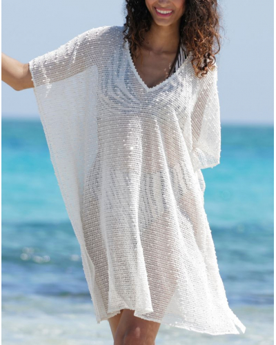 Poncho Antigel La Sexy Résille (Nacre Résille)