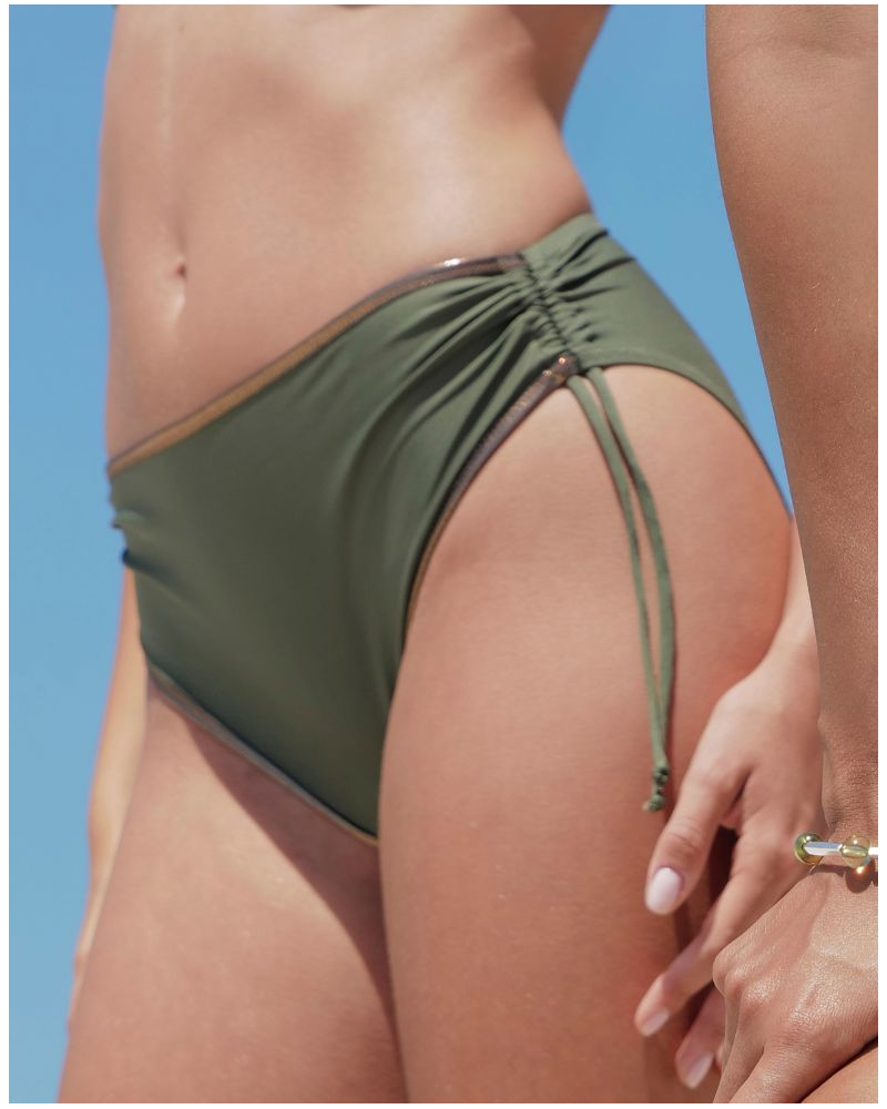 Sliding bath brief Antigel La Smartissime (Kaki Bronze)