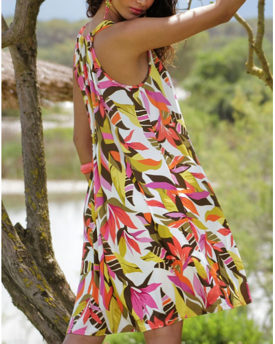 Vestido de playa Antigel La Radieuse (Blanc Canopée)