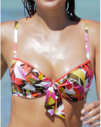 Soutien-gorge coque de bain Antigel La Radieuse (Blanc Canopée)