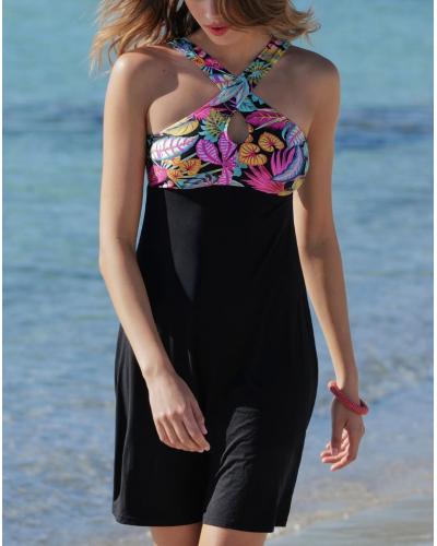 Robe de plage Antigel La Forêt Magic (Noir Enchanté)