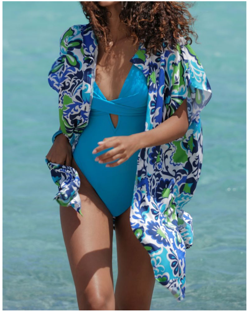 Camiseta de playa Antigel L'Artisane Antigel (Bleu Céramic)