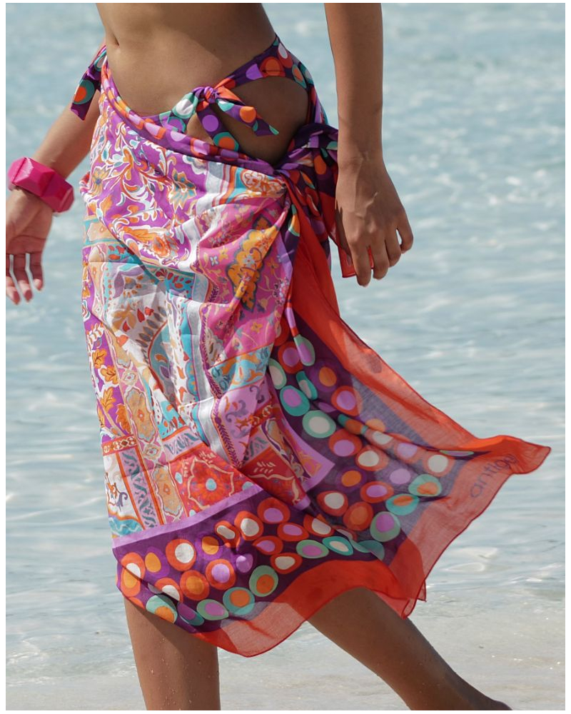 100% Cotton pareo Antigel La Pois Disco (Pois Hippie)