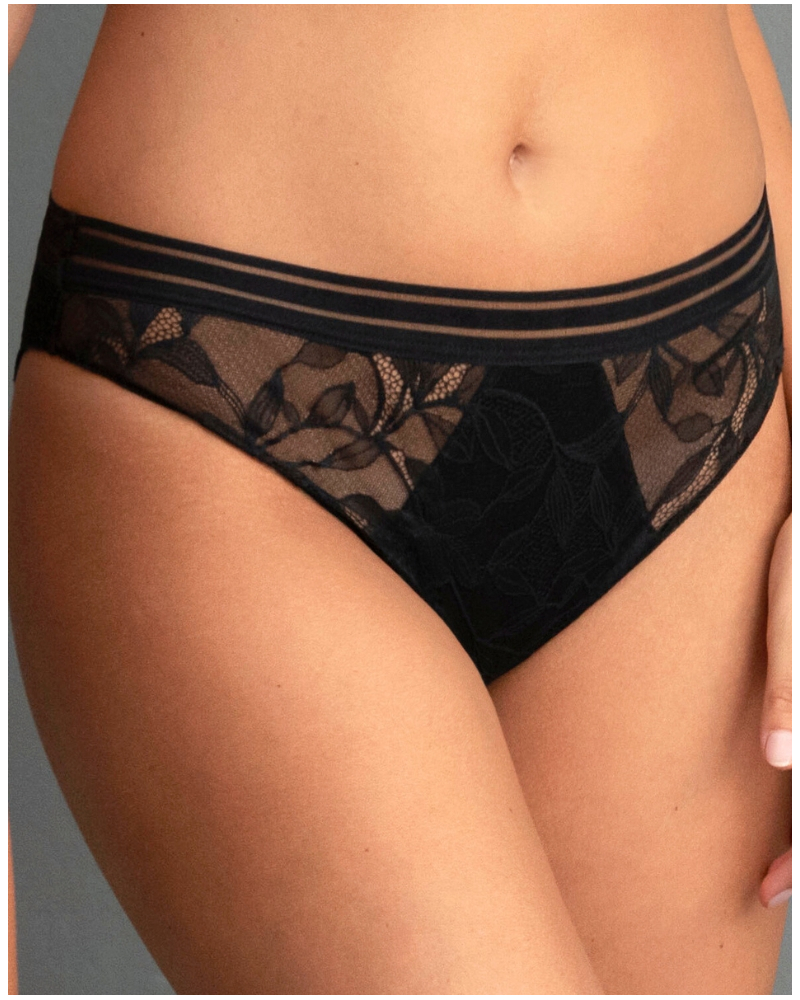 Brief Antigel Dentelle Rebelle (Black)