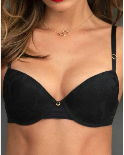 Soutien-gorge coque Antigel Dentelle Rebelle (Noir)