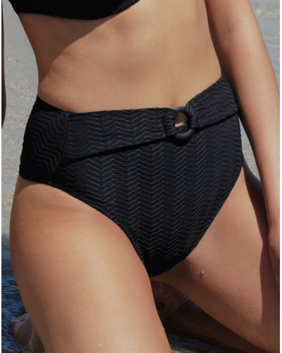 Culotte de bain emboîtante Antigel La ZigZag (Noir)