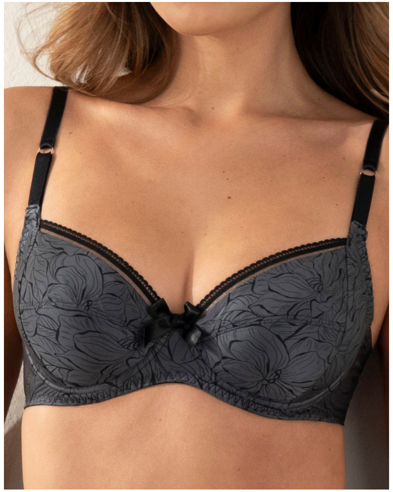Underwired bra Antigel Bureau Secret (Gris Souris)